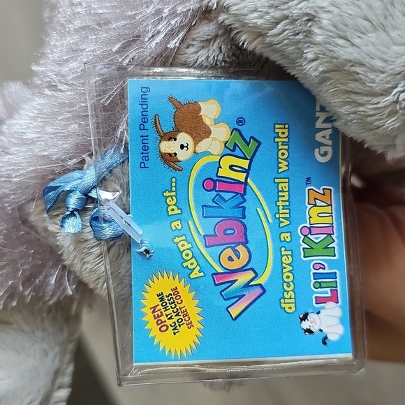 Sealed Code Webkinz Lil'Kinz Elephant Plush With Virtual World Code NWT - Picture 2 of 10